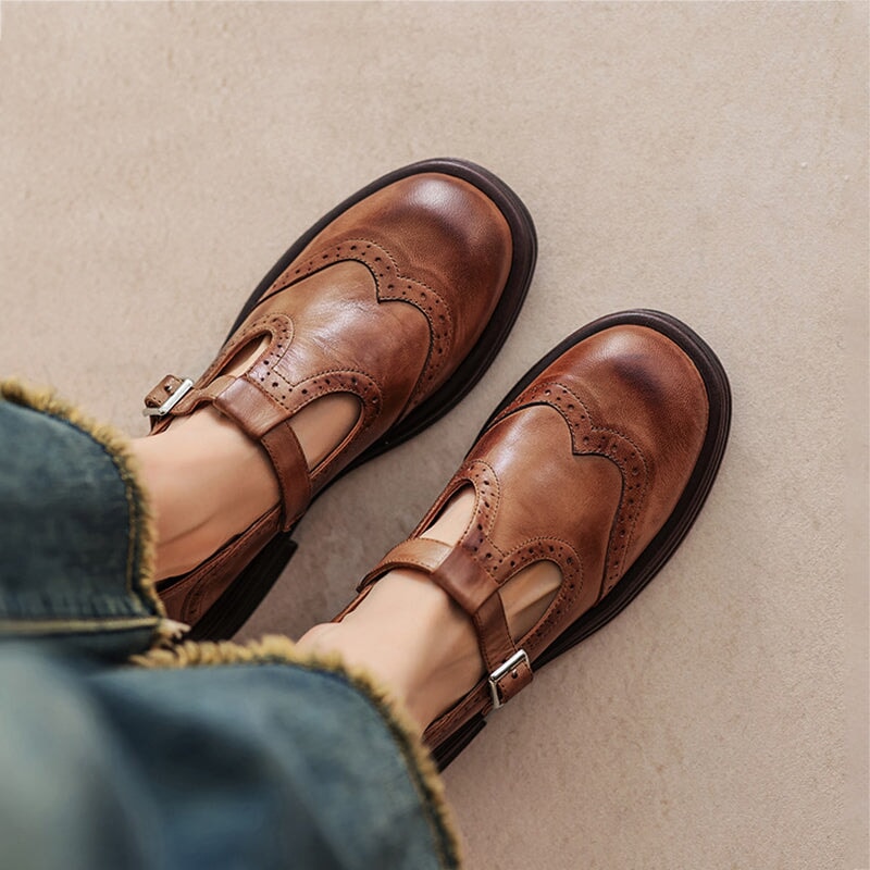 The Hilma Brogue Mary Jane