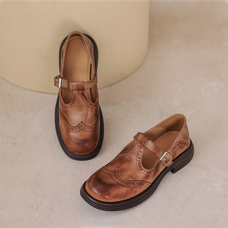 The Hilma Brogue Mary Jane