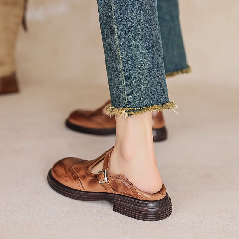 The Hilma Brogue Mary Jane