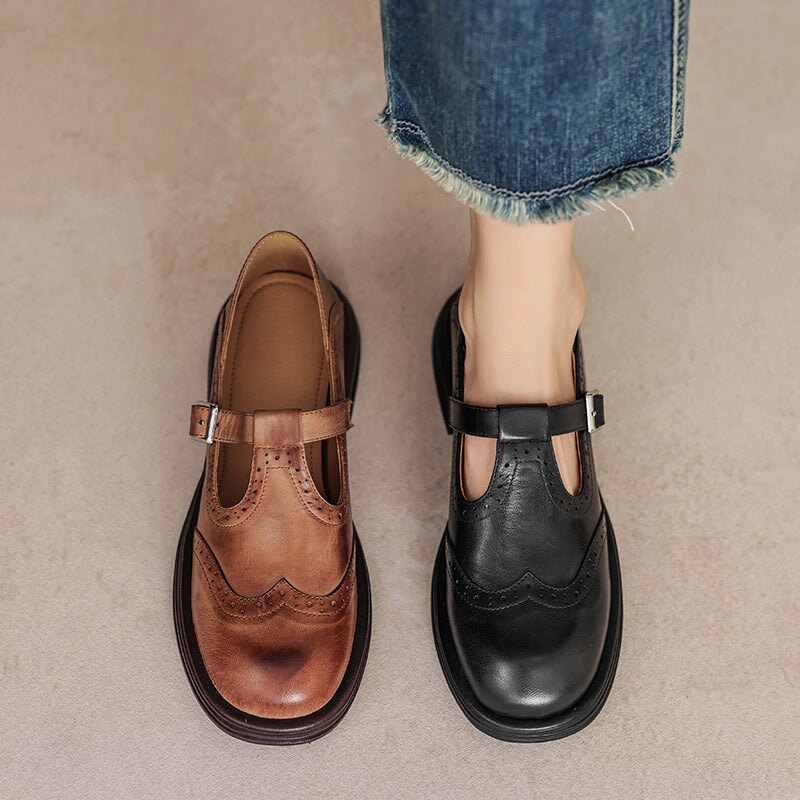 The Hilma Brogue Mary Jane