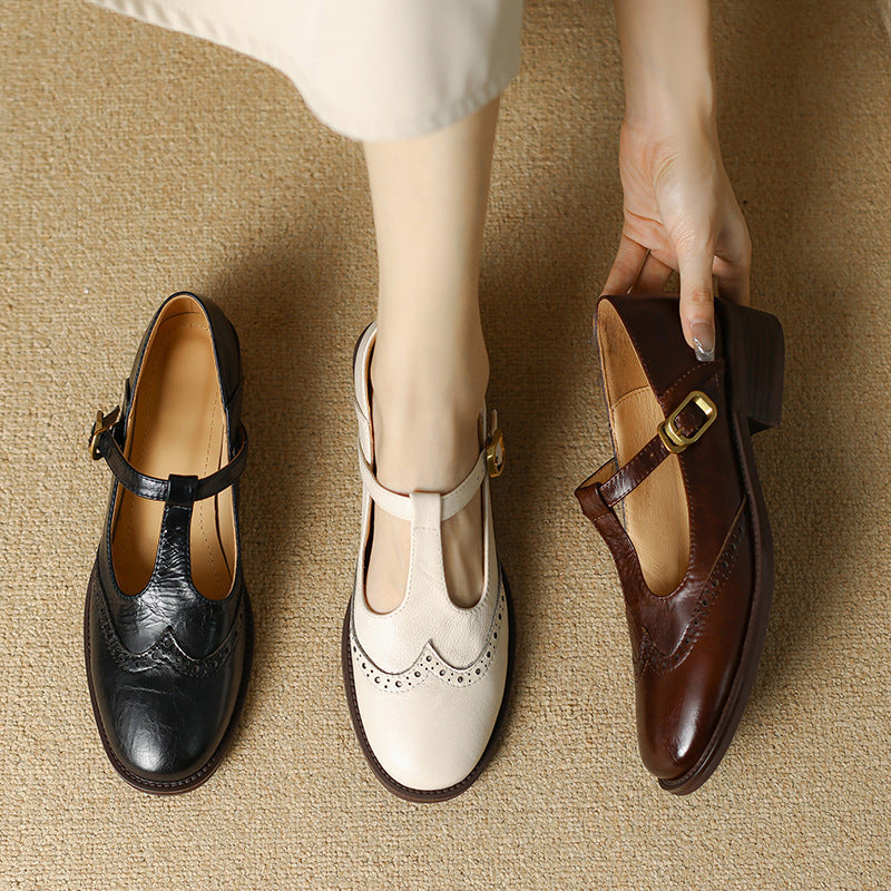 The Ilona T-Strap Mary Jane
