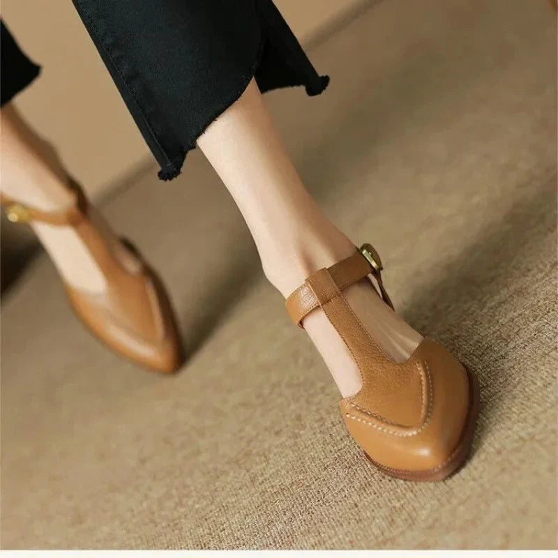 The Josefa T-Strap Flat