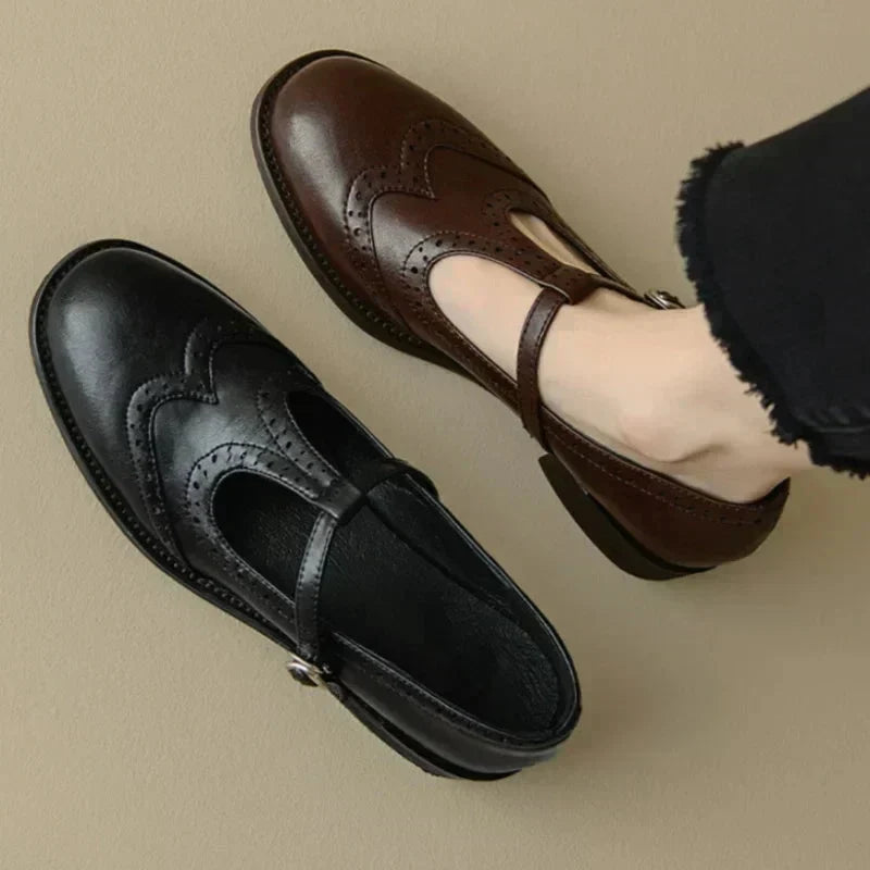The Leda Wingtip Mary Jane