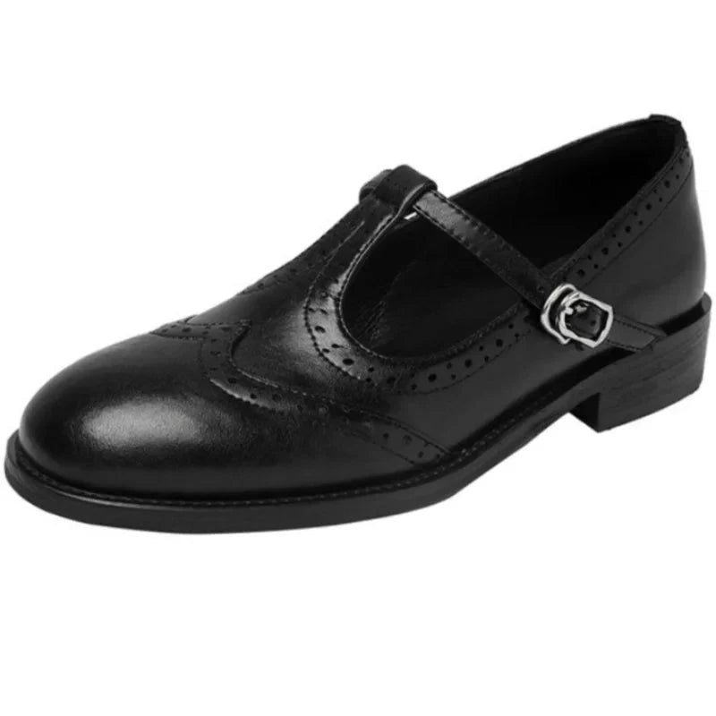 The Leda Wingtip Mary Jane