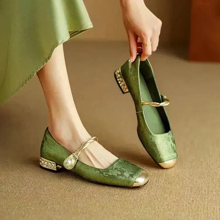 The Mariella Jacquard Mary Jane