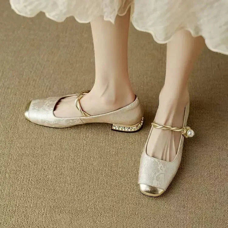 The Mariella Jacquard Mary Jane