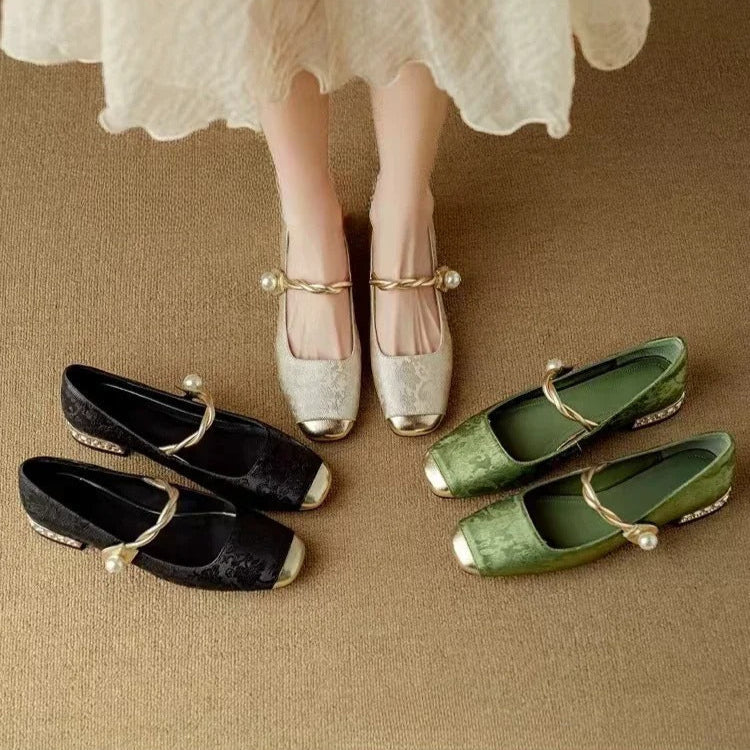 The Mariella Jacquard Mary Jane
