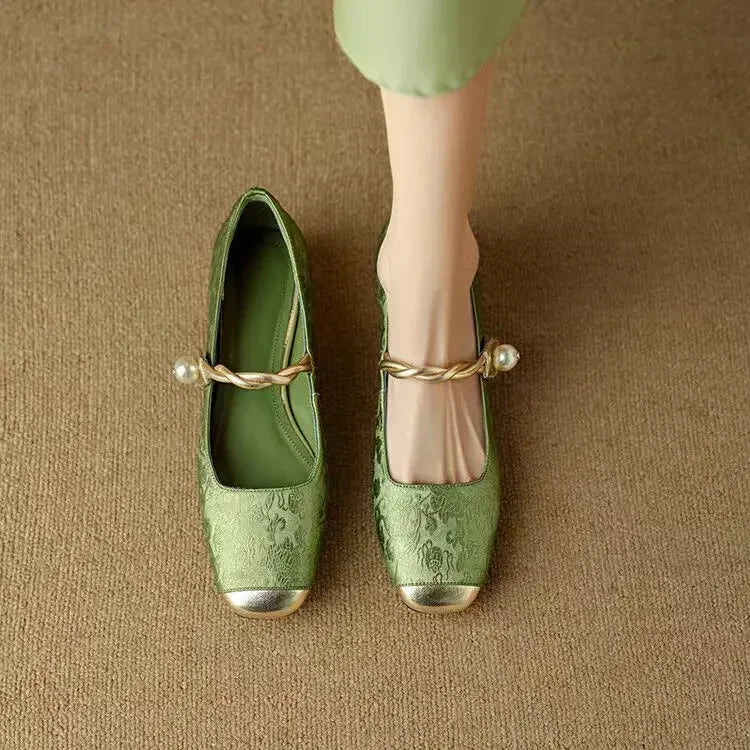 The Mariella Jacquard Mary Jane