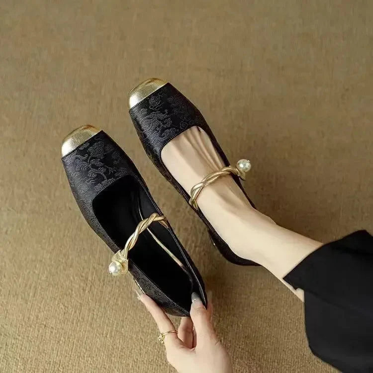 The Mariella Jacquard Mary Jane
