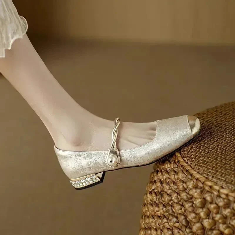 The Mariella Jacquard Mary Jane