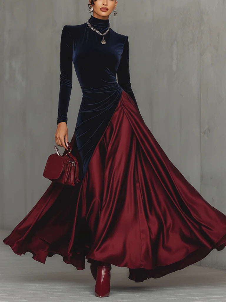 The Rosalee Two Tone Dress