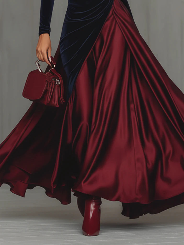 The Rosalee Two Tone Dress