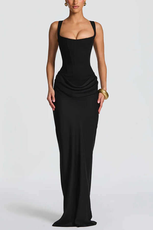 The Selina Square Neck Dress