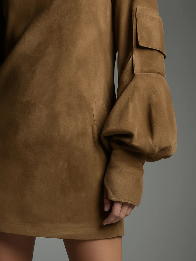 The Tamara Funnel Neck Dress