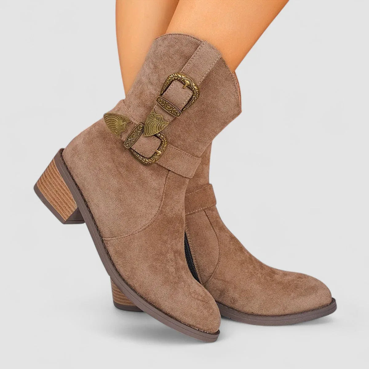 The Tirzah Western Ankle Boot
