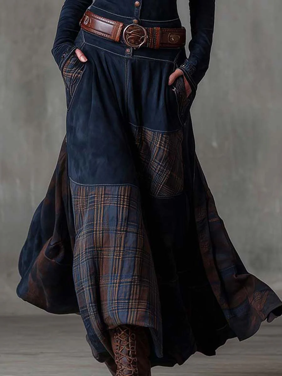 The Valora Patchwork Maxi Dress