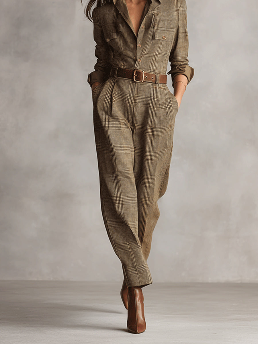 The Vivica Belted Jumpsuit