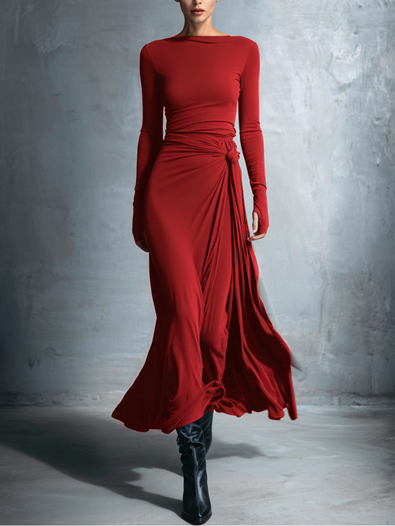 The Zuzana Knot Maxi Dress