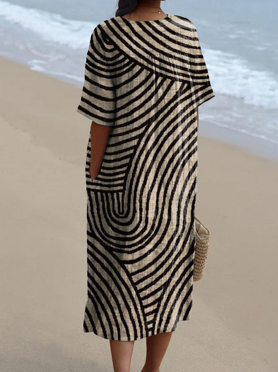The Amelia Graphic Dress