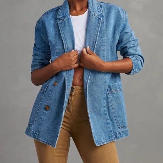 Yasmin | Oversized Denim Jacket for Women