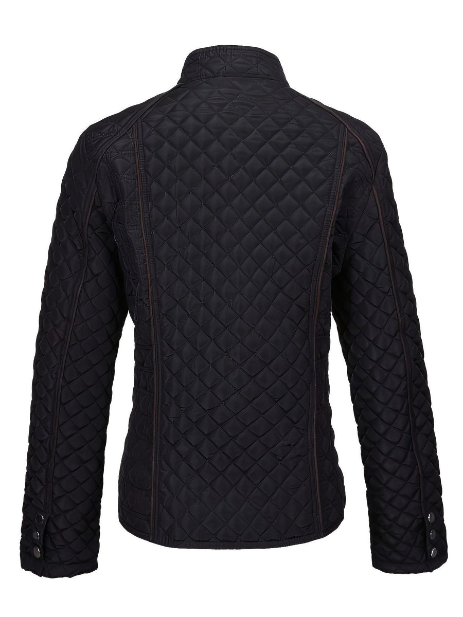 Zola | Quilted Jacket with Stand Collar for Women