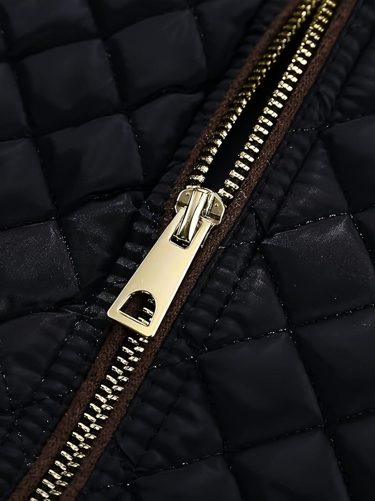 Zola | Quilted Jacket with Stand Collar for Women