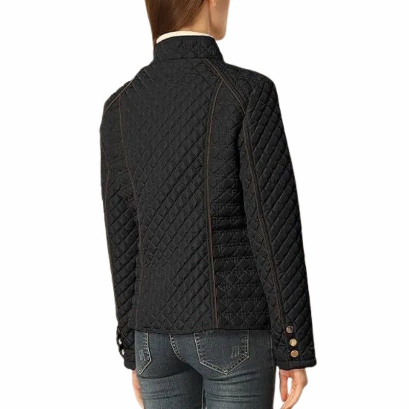 Zola | Quilted Jacket with Stand Collar for Women